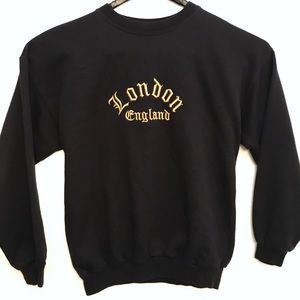 London England Tri-Blend CrewNeck Sweatshirt XL